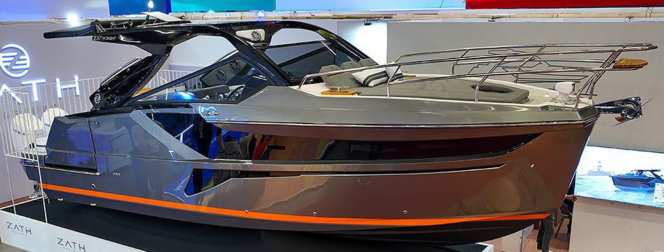 Zath Mariner lança nova 348 Outboard com casa de máquinas inovadora